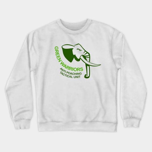 green warriors Crewneck Sweatshirt by bumblethebee